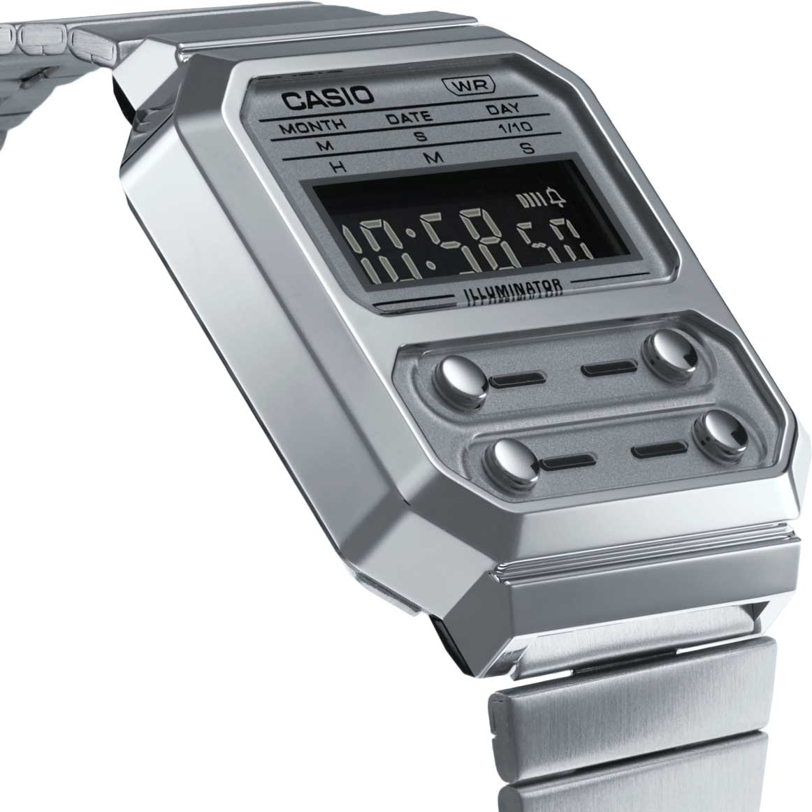 Японские наручные часы CASIO CASIO COLLECTION A100WE-7B
