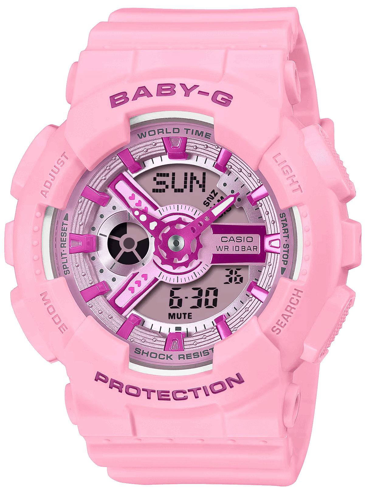 Японские наручные часы CASIO BABY-G BA-110YK-4A