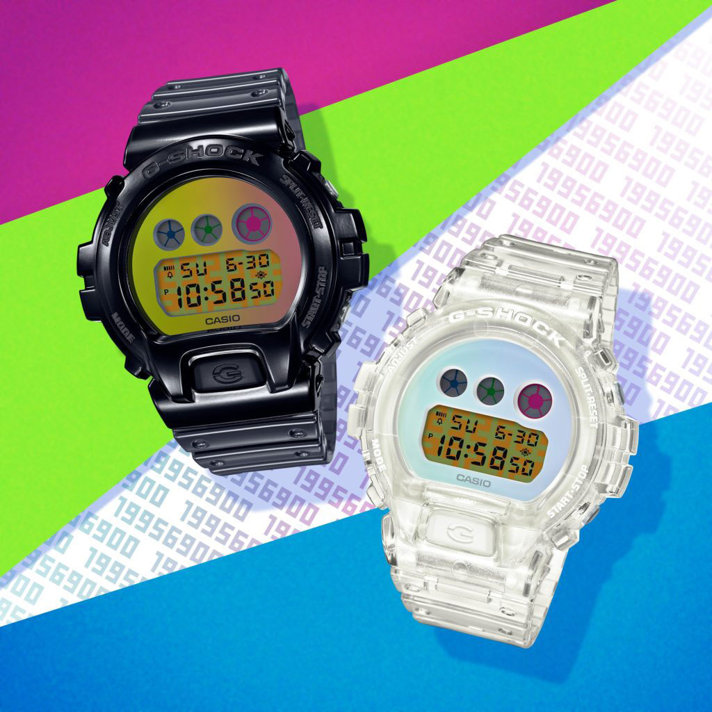 Японские наручные часы Casio G-SHOCK DW-6900SP-7ER с хронографом