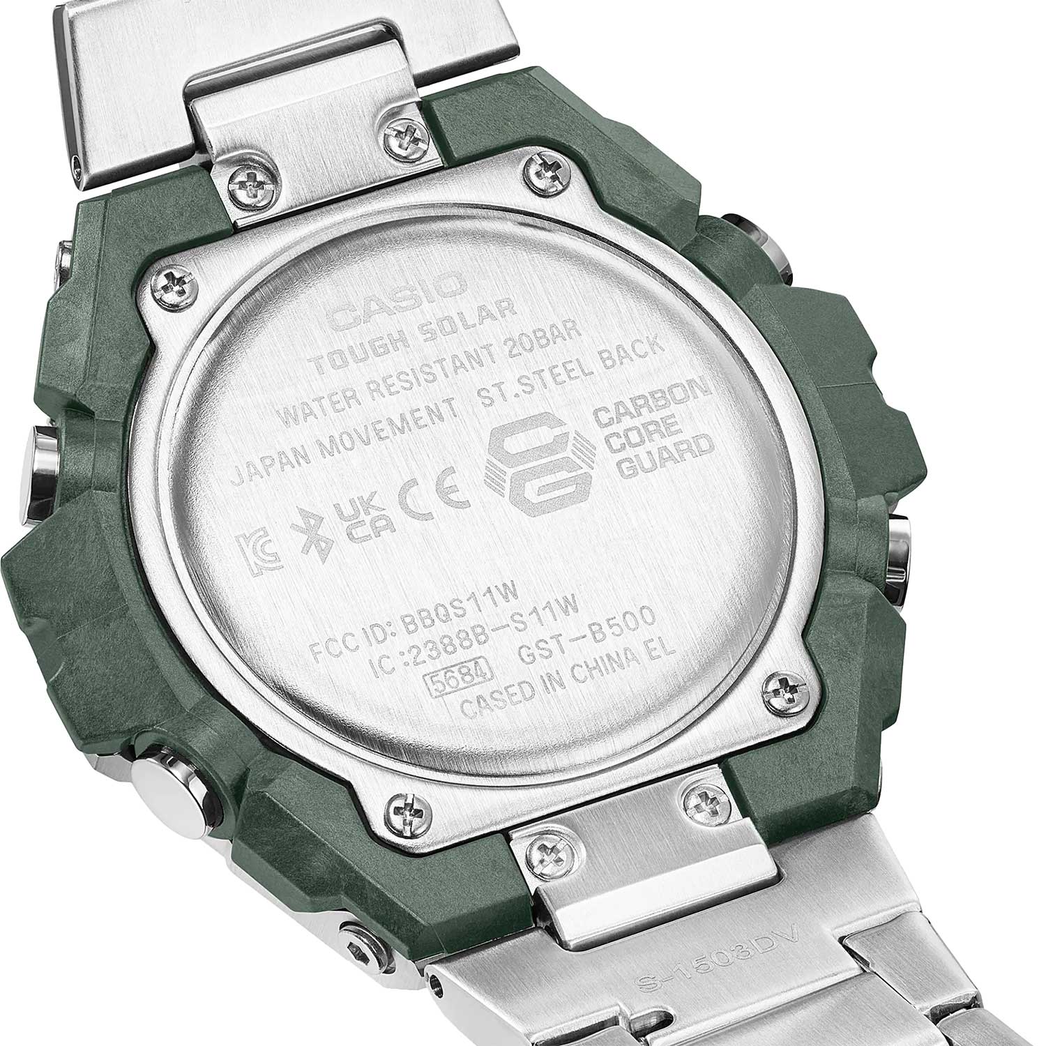 Японские наручные часы Casio G-SHOCK GST-B500AD-3A с хронографом