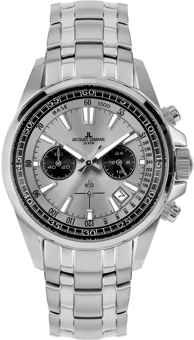 Наручные часы Jacques Lemans 1-2117ZA с хронографом