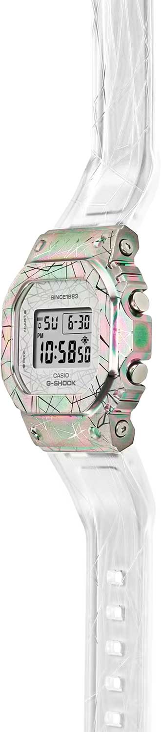 Японские наручные часы Casio G-SHOCK GM-S5640GEM-7E с хронографом