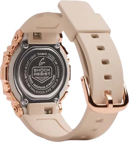 Японские наручные часы Casio G-SHOCK GM-S5600PG-4ER с хронографом