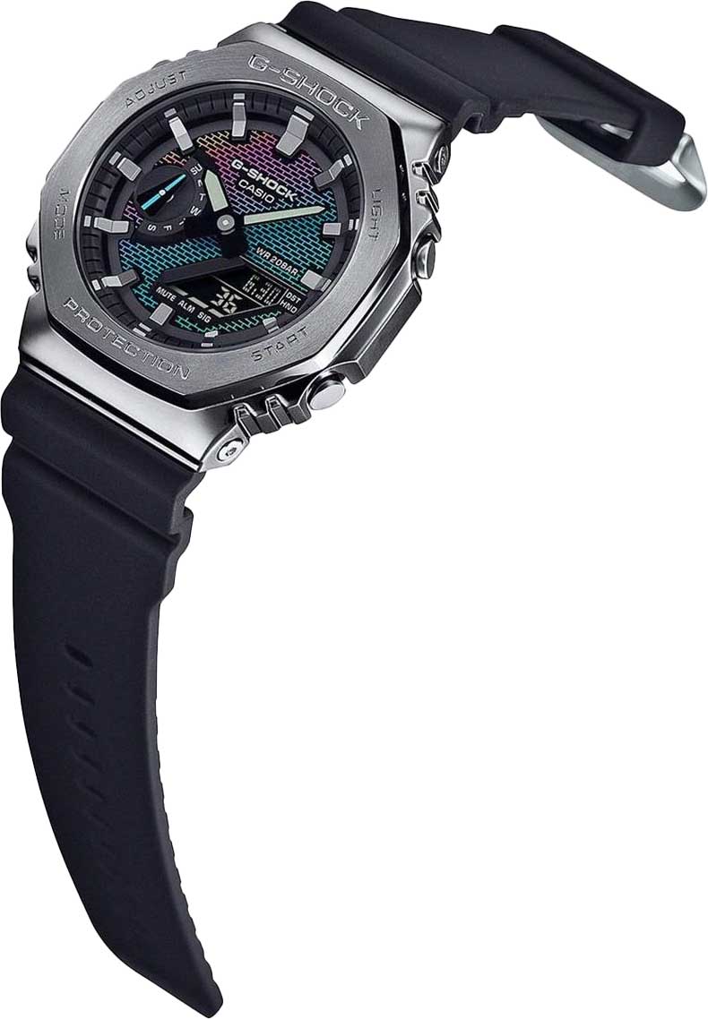 Японские наручные часы CASIO G-SHOCK GM-2100RW-1A