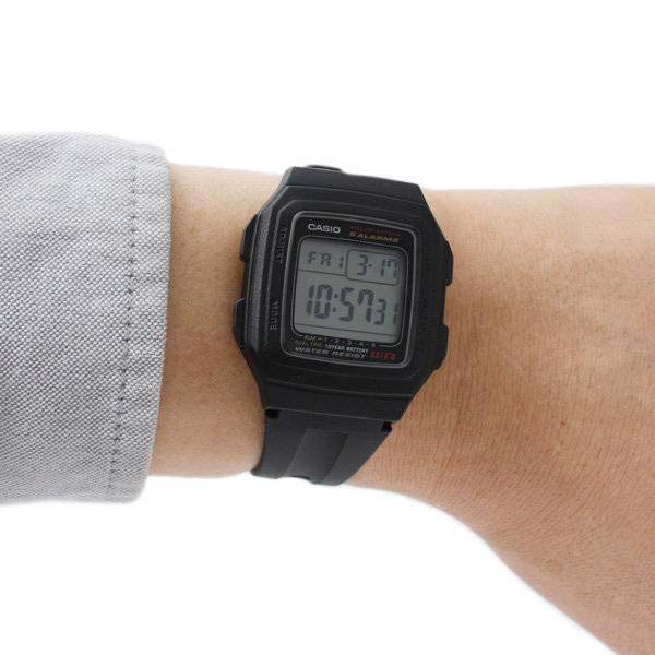 Японские наручные часы CASIO CASIO COLLECTION F-201WA-1A