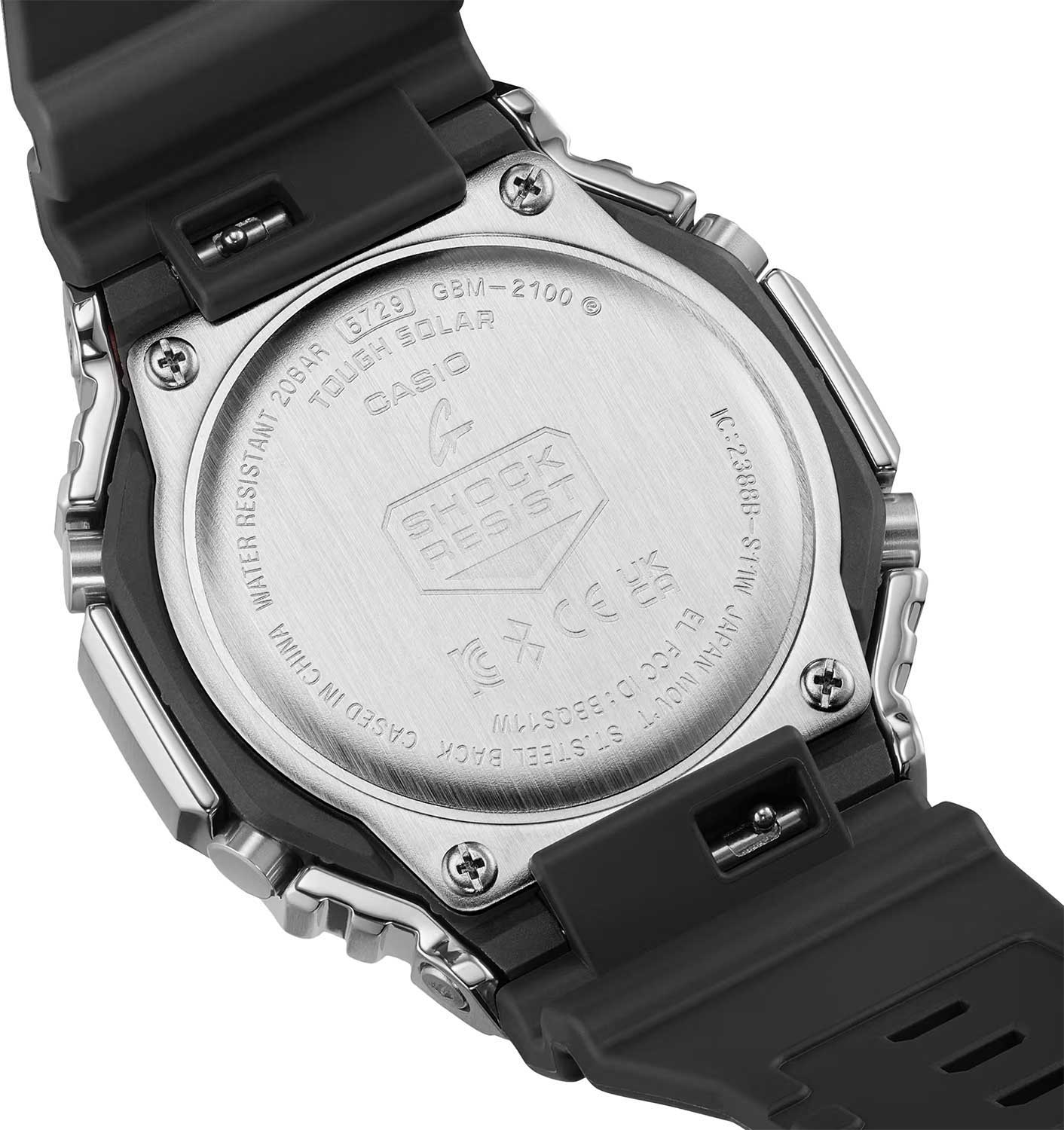 Японские наручные часы CASIO G-SHOCK GBM-2100A-1A2