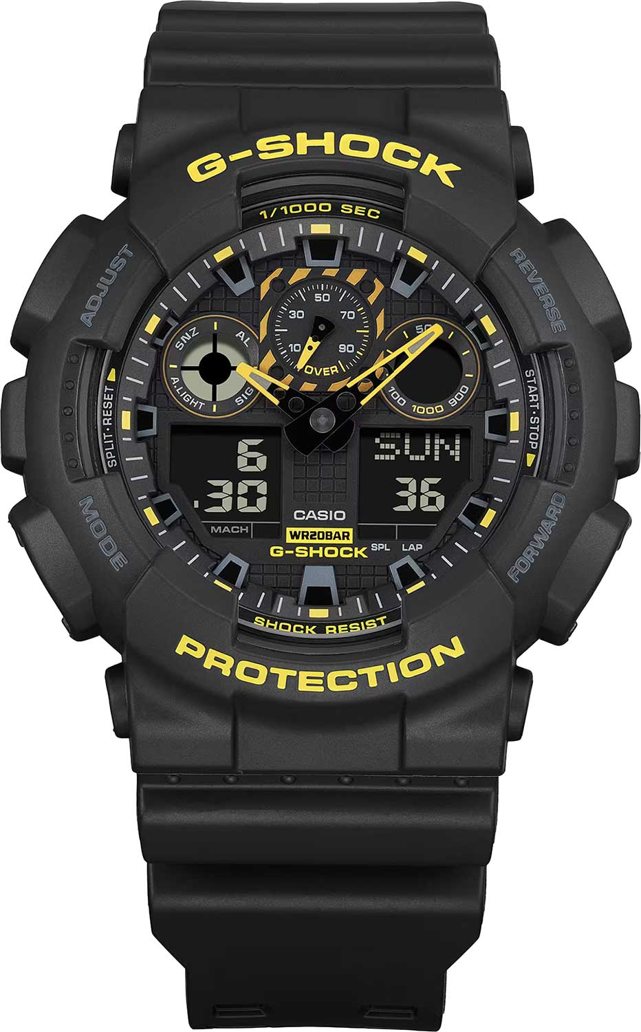 Японские наручные часы CASIO G-SHOCK GA-100CY-1A