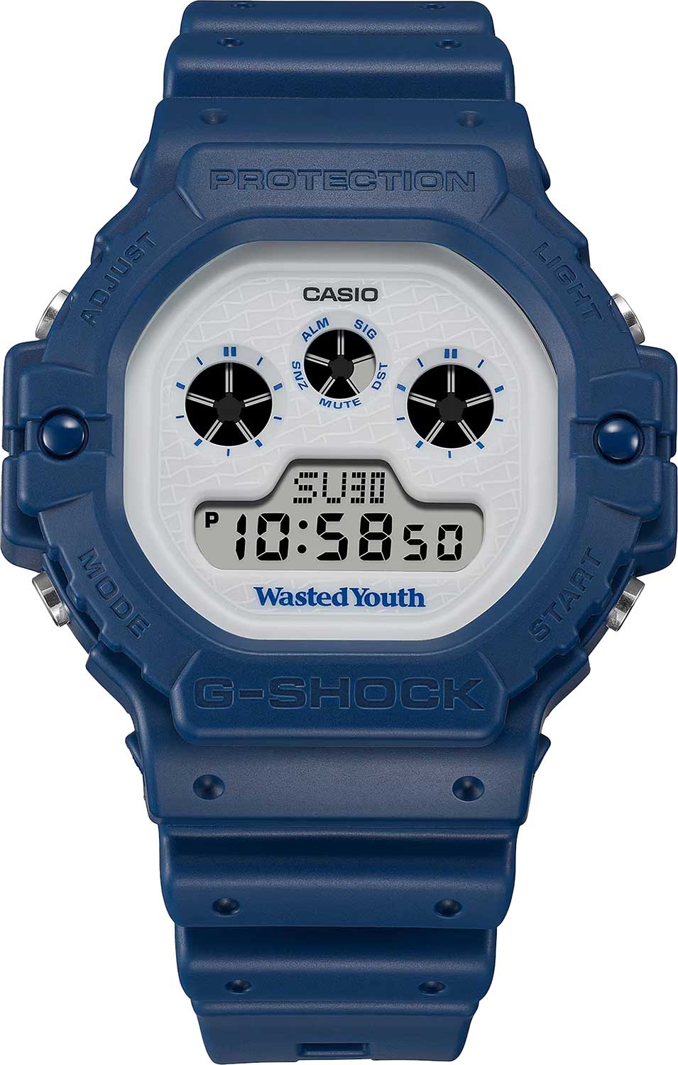 Японские наручные часы Casio G-SHOCK DW-5900WY-2 с хронографом