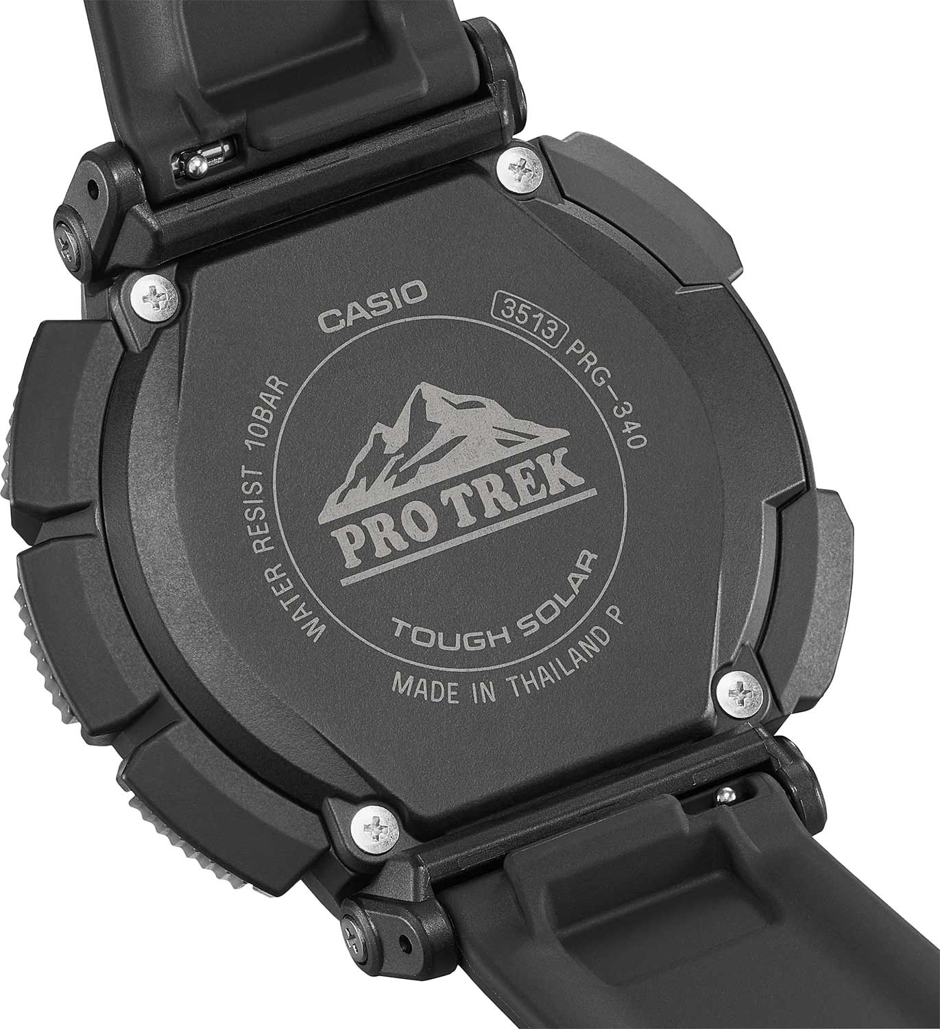 Японские наручные часы Casio Pro Trek PRG-340-1E с хронографом