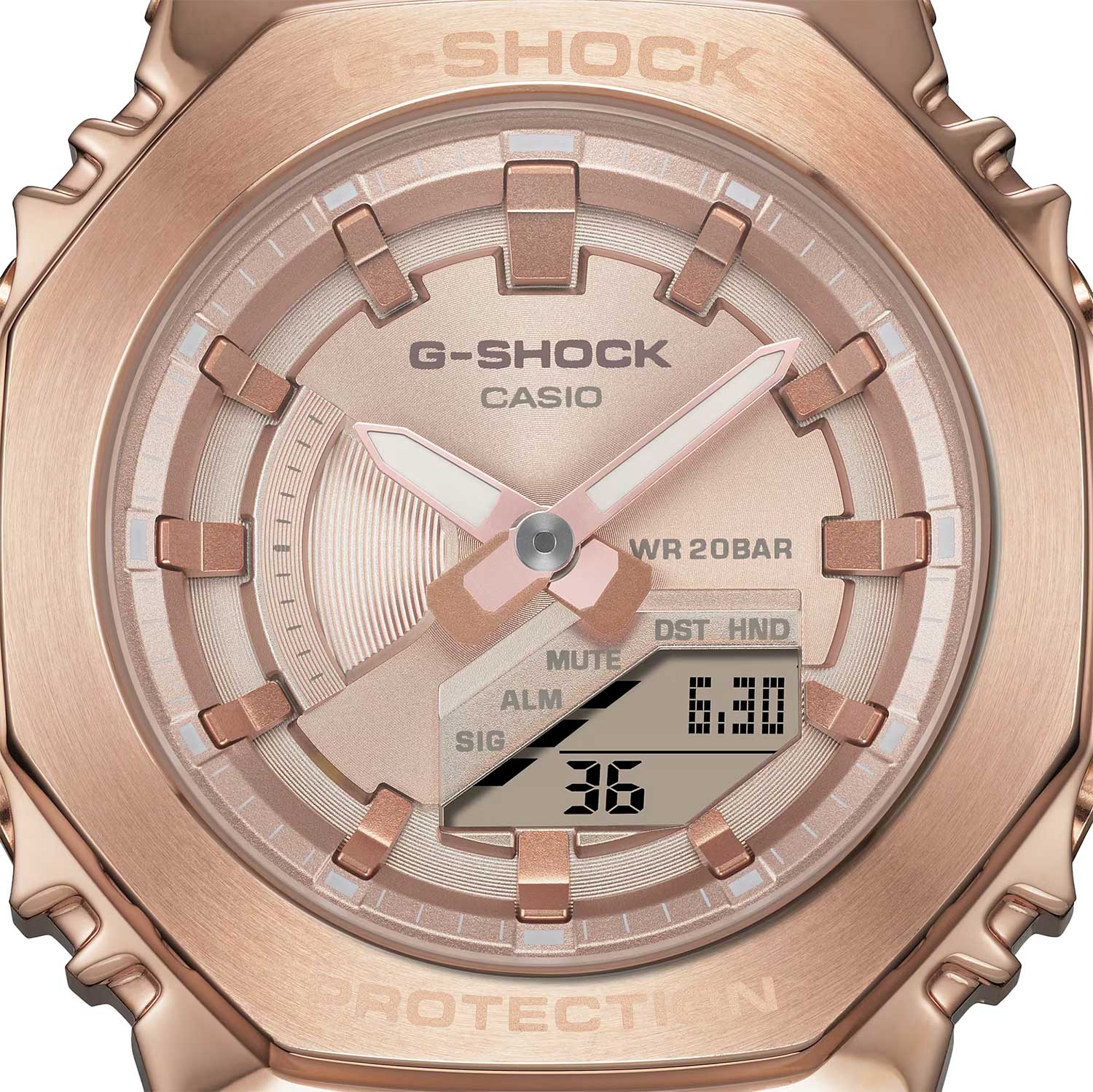 Японские наручные часы Casio G-SHOCK GM-S2100PG-4A с хронографом