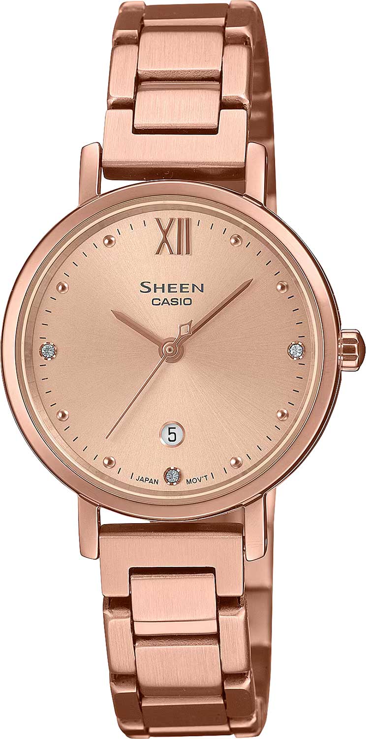 Японские наручные часы Casio Sheen SHE-4540PG-4A