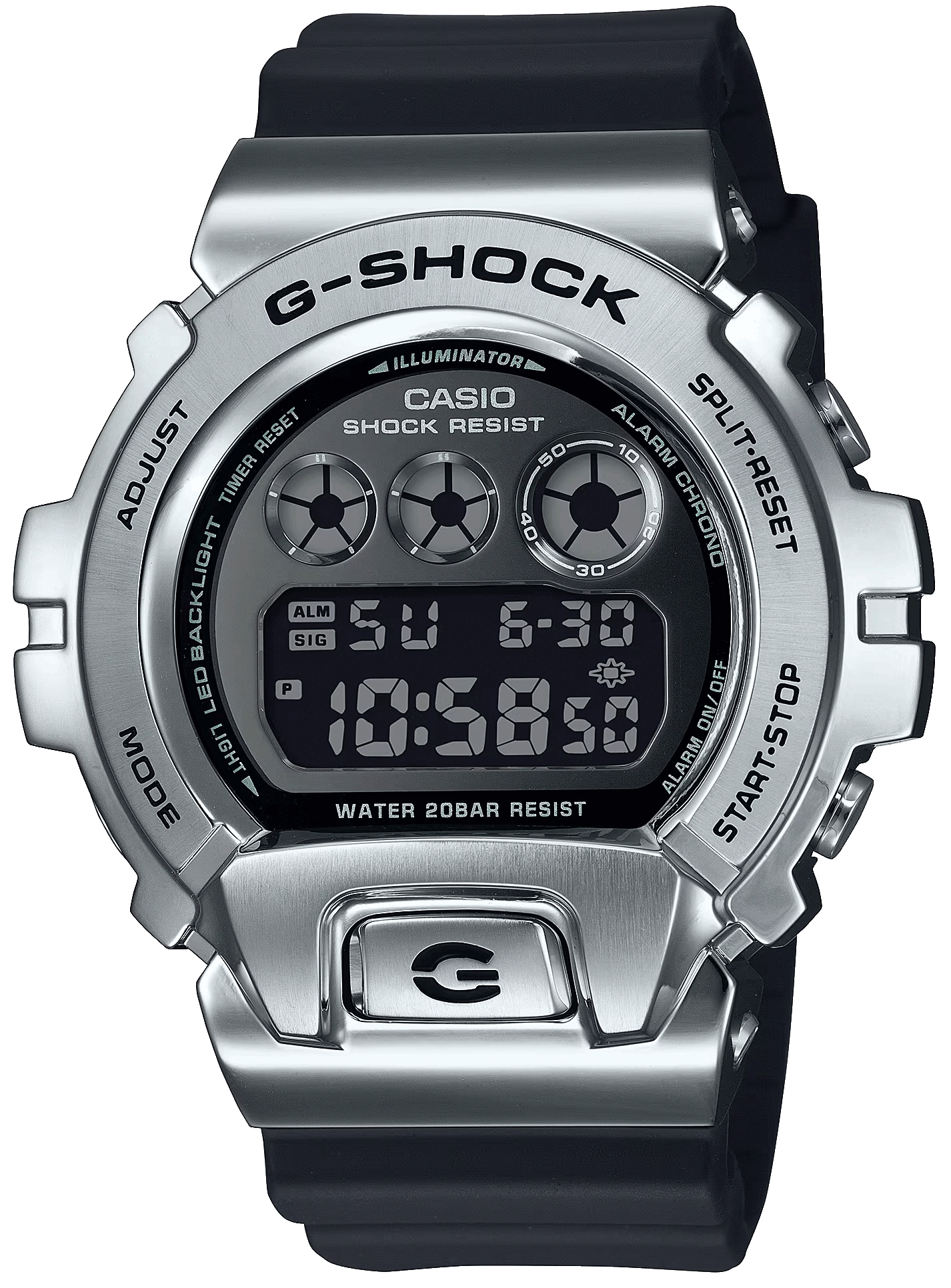 Японские наручные часы CASIO G-SHOCK GM-6900U-1