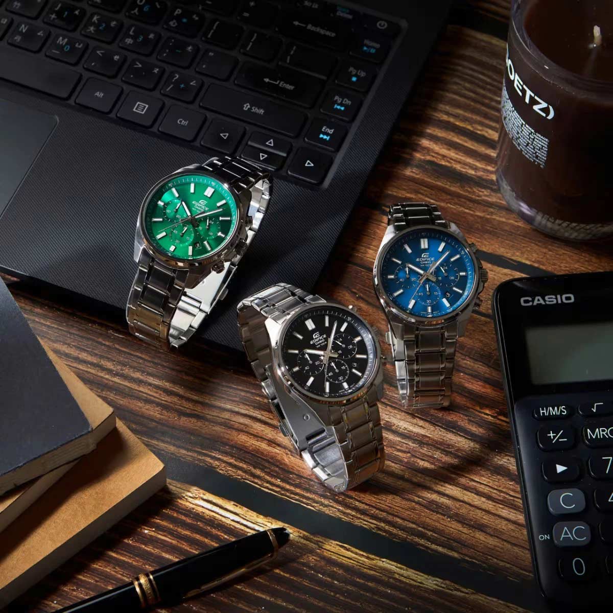 Японские наручные часы CASIO EDIFICE EFV-650D-3A
