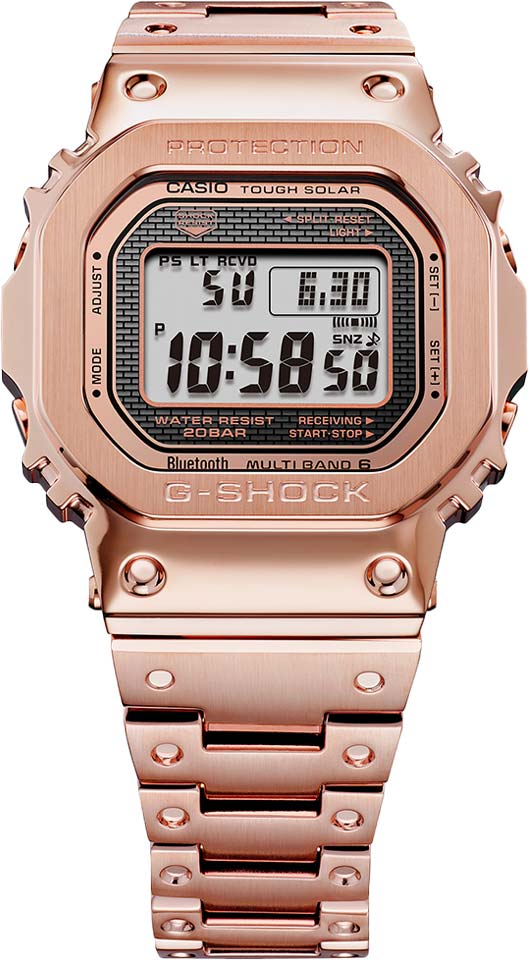 Японские наручные часы Casio G-SHOCK GMW-B5000GD-4ER с хронографом