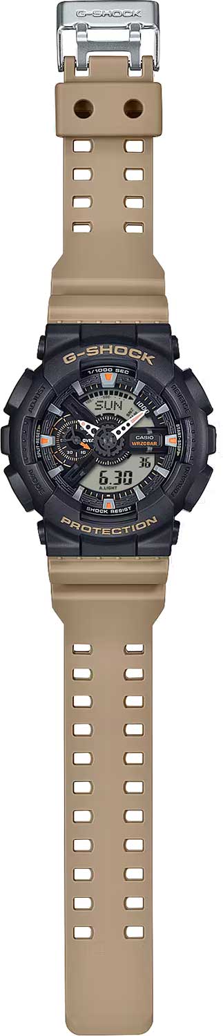 Японские наручные часы CASIO G-SHOCK GA-110TU-1A5