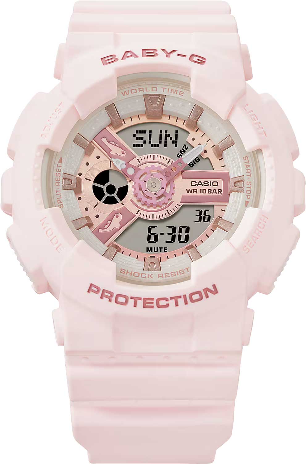Японские наручные часы CASIO BABY-G BA-110AQ-4A
