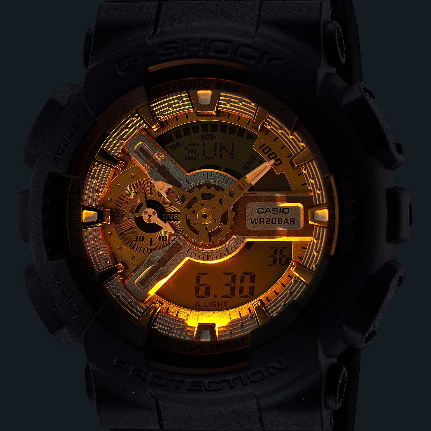 Японские наручные часы CASIO G-SHOCK GA-110CD-1A9