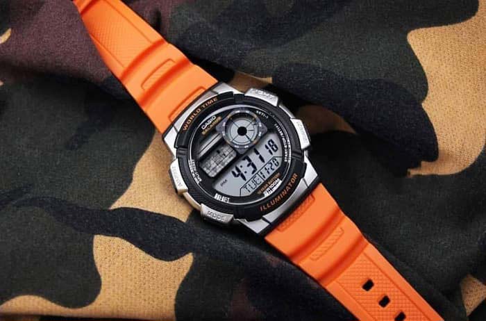 Японские наручные часы CASIO CASIO COLLECTION AE-1000W-4B