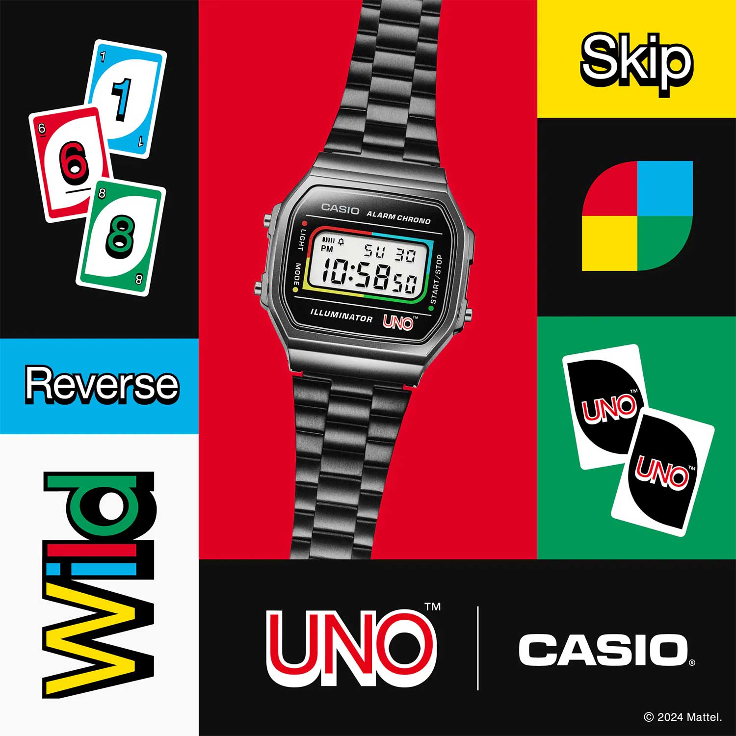 Японские наручные часы CASIO CASIO COLLECTION A168WEUC-1A