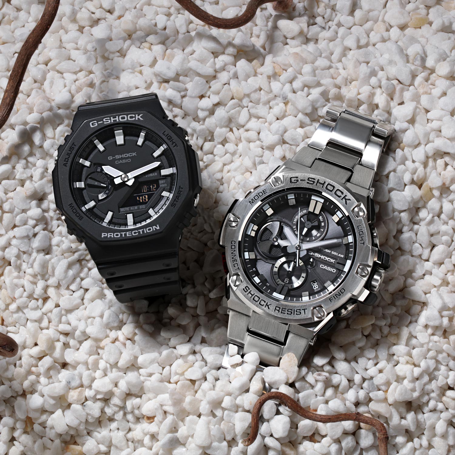 Японские наручные часы CASIO G-SHOCK GST-B100D-1A