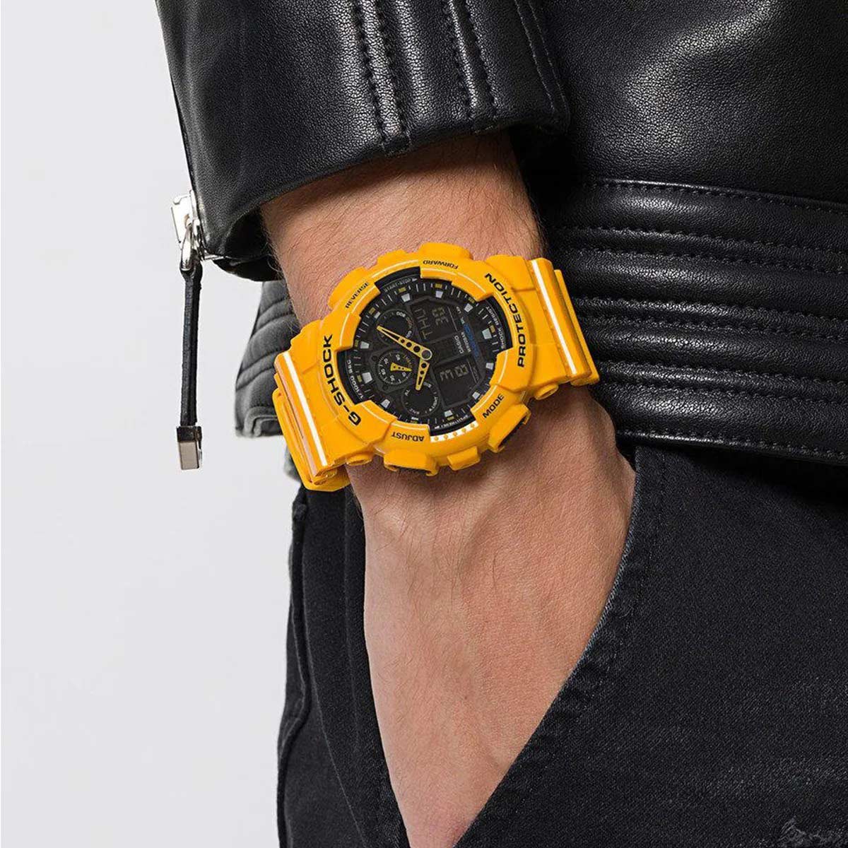 Японские наручные часы CASIO G-SHOCK GA-100A-9A