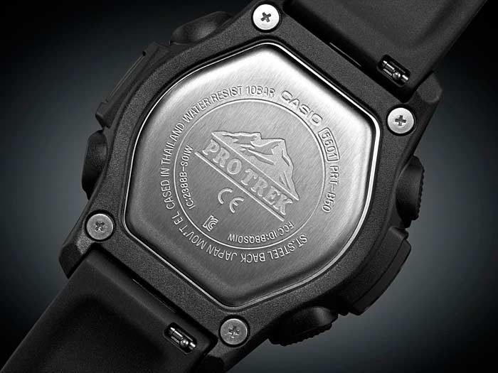 Японские наручные часы Casio Pro Trek PRT-B50-1ER с хронографом
