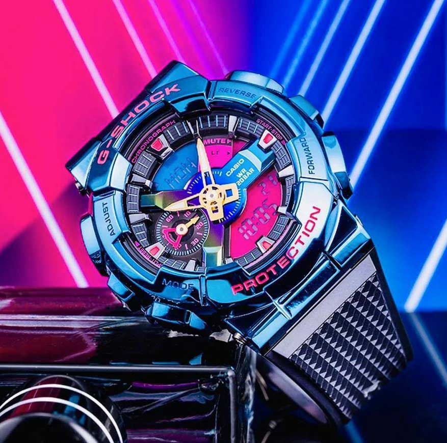 Японские наручные часы CASIO G-SHOCK GM-110SN-2A