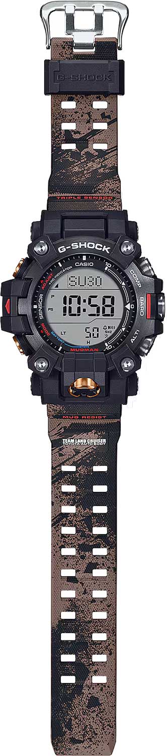 Японские наручные часы Casio G-SHOCK GW-9500TLC-1 с хронографом
