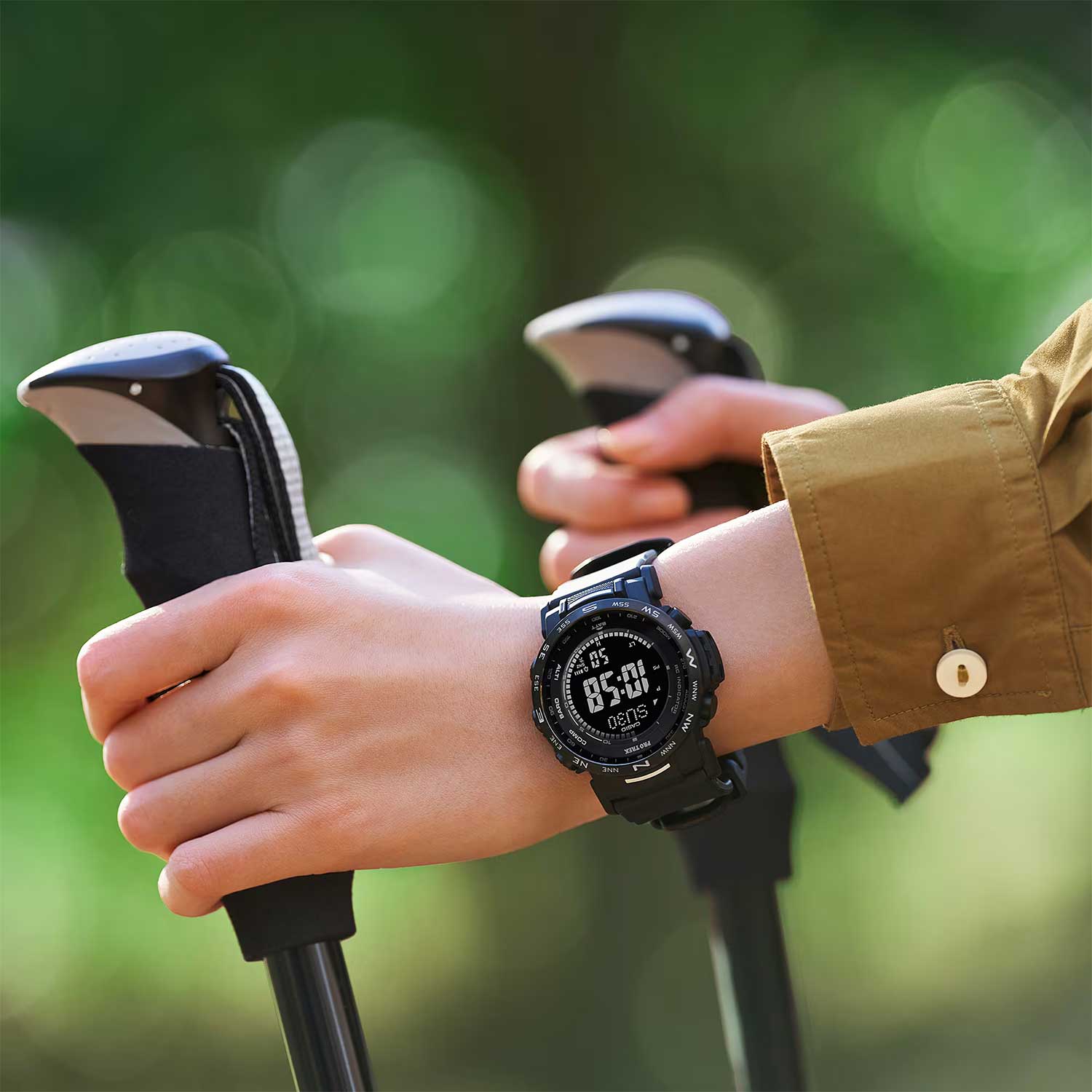 Японские наручные часы CASIO PRO TREK PRW-35Y-1B