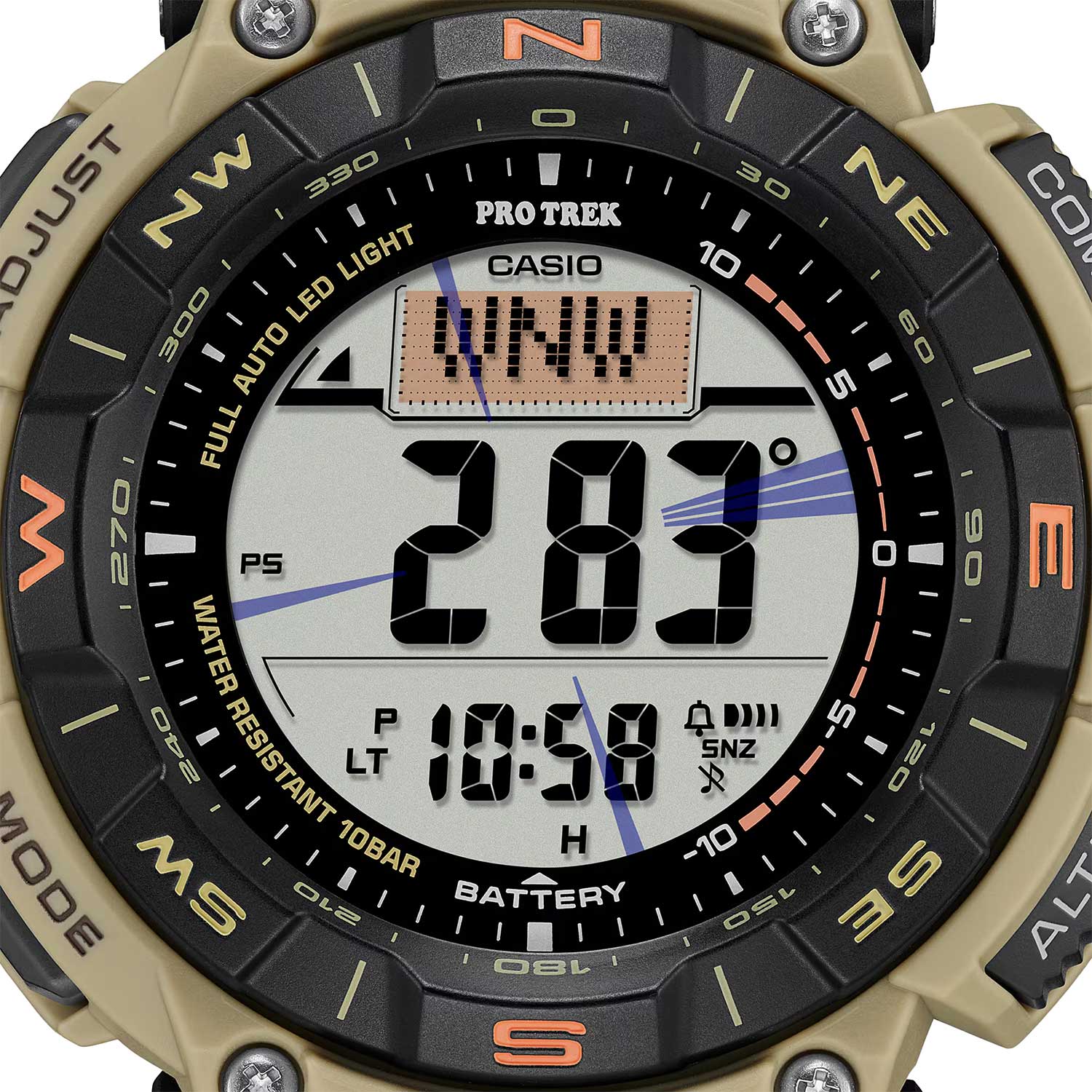 Японские наручные часы CASIO PRO TREK PRG-340SC-5