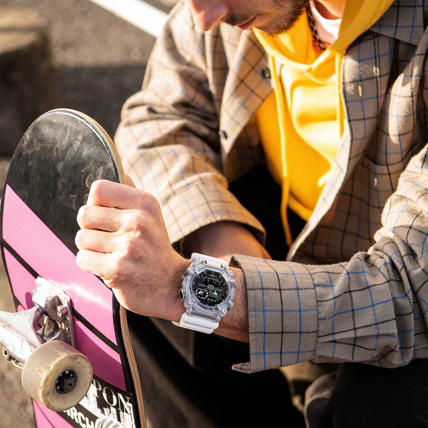 Японские наручные часы CASIO G-SHOCK GA-900SKL-7A