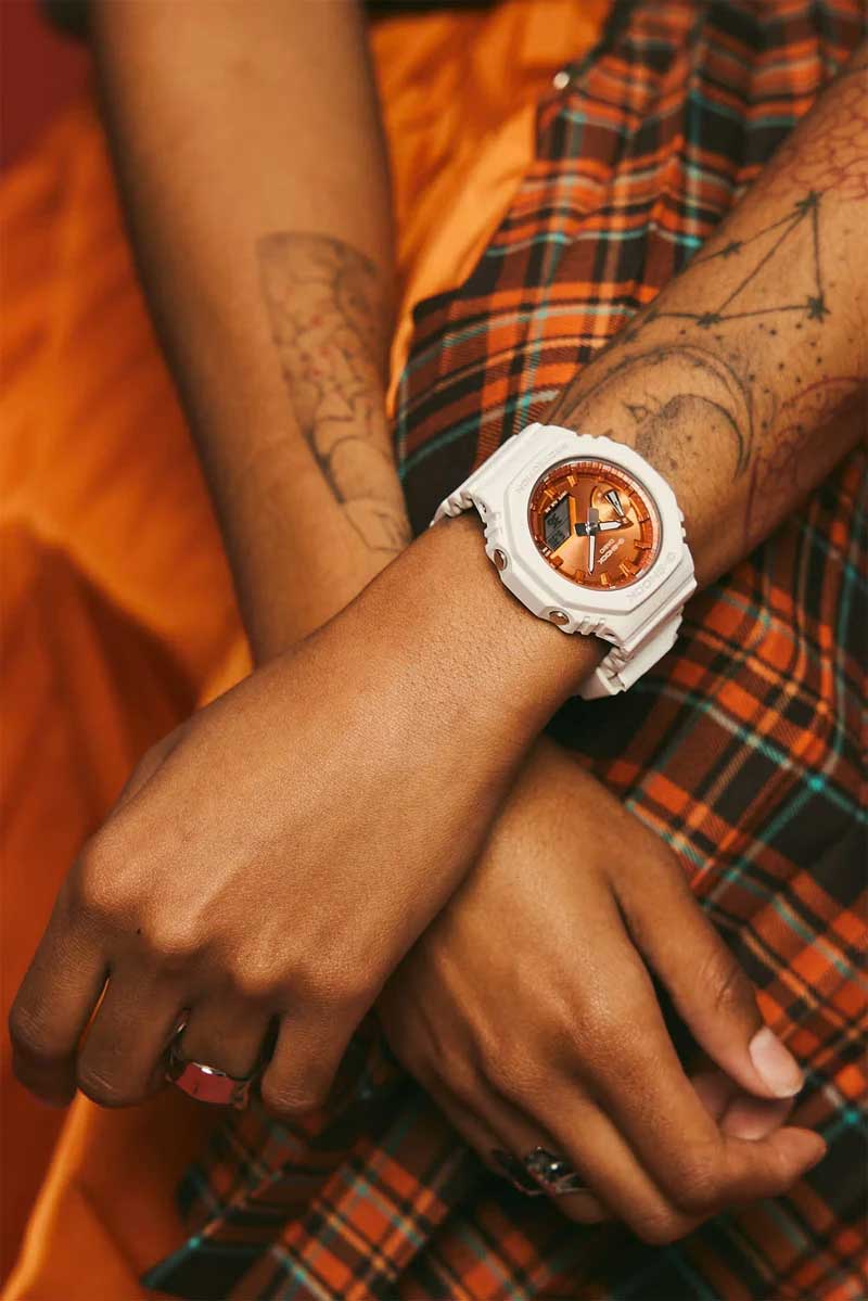 Японские наручные часы CASIO G-SHOCK GMA-S2100WS-7A