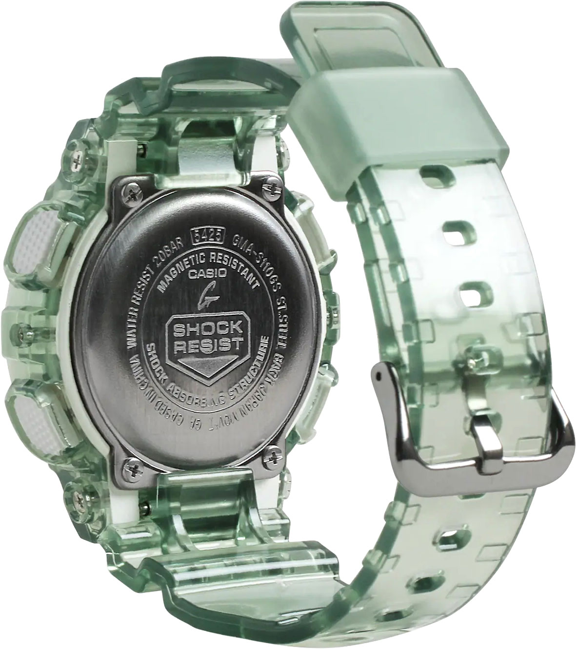Японские наручные часы Casio G-SHOCK GMA-S110GS-3AER с хронографом