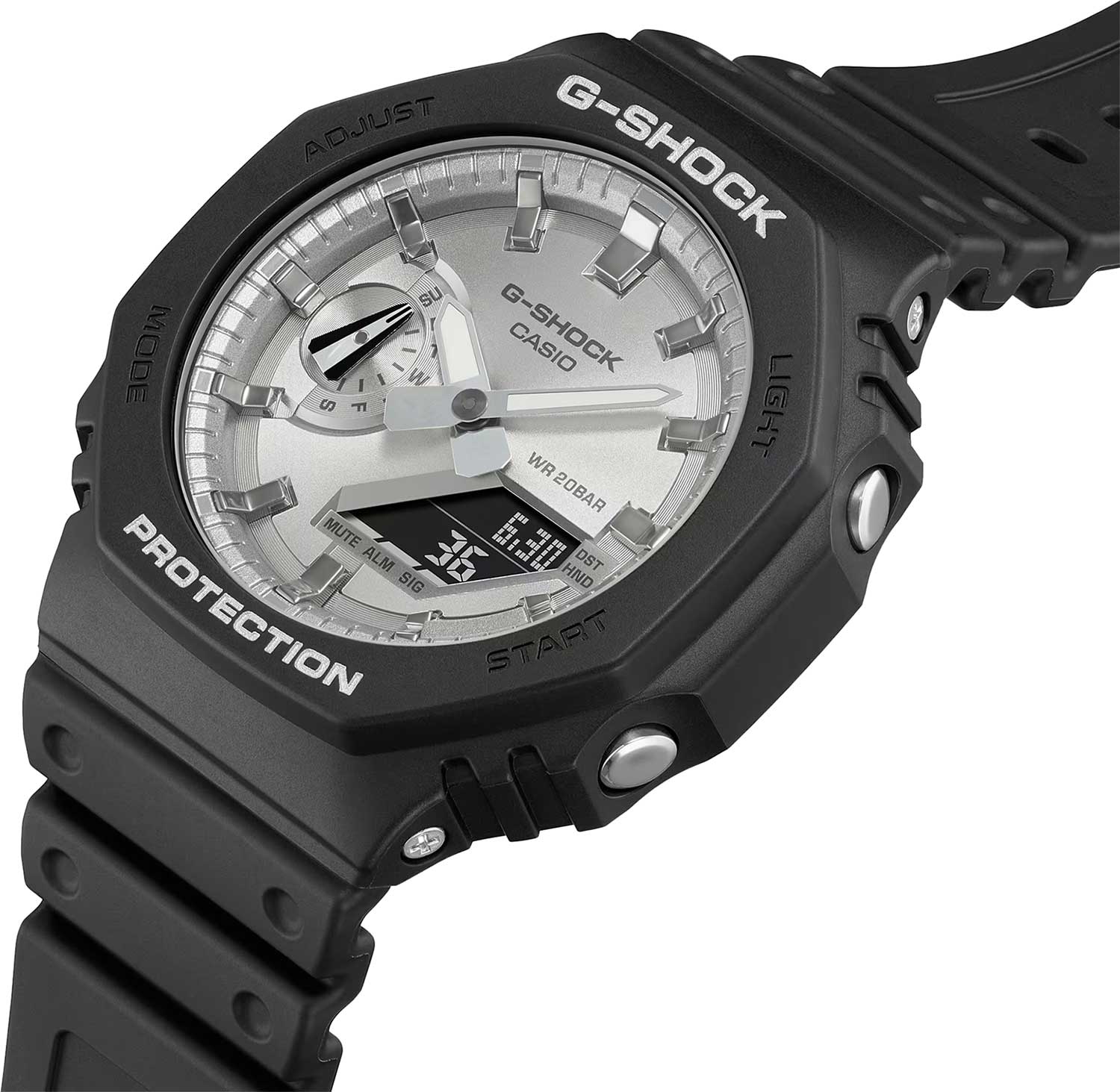 Японские наручные часы CASIO G-SHOCK GA-2100SB-1A
