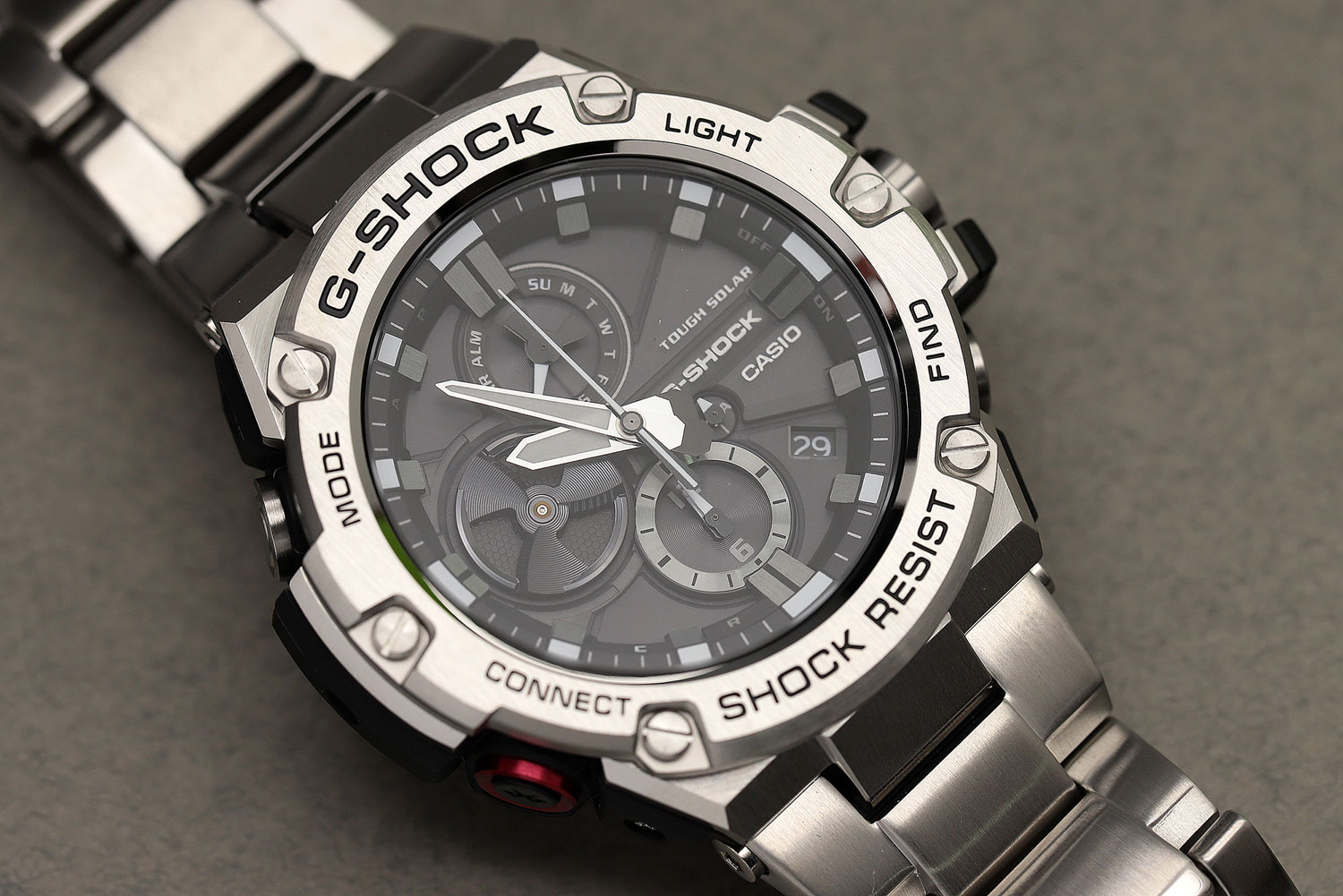 Японские наручные часы CASIO G-SHOCK GST-B100D-1A