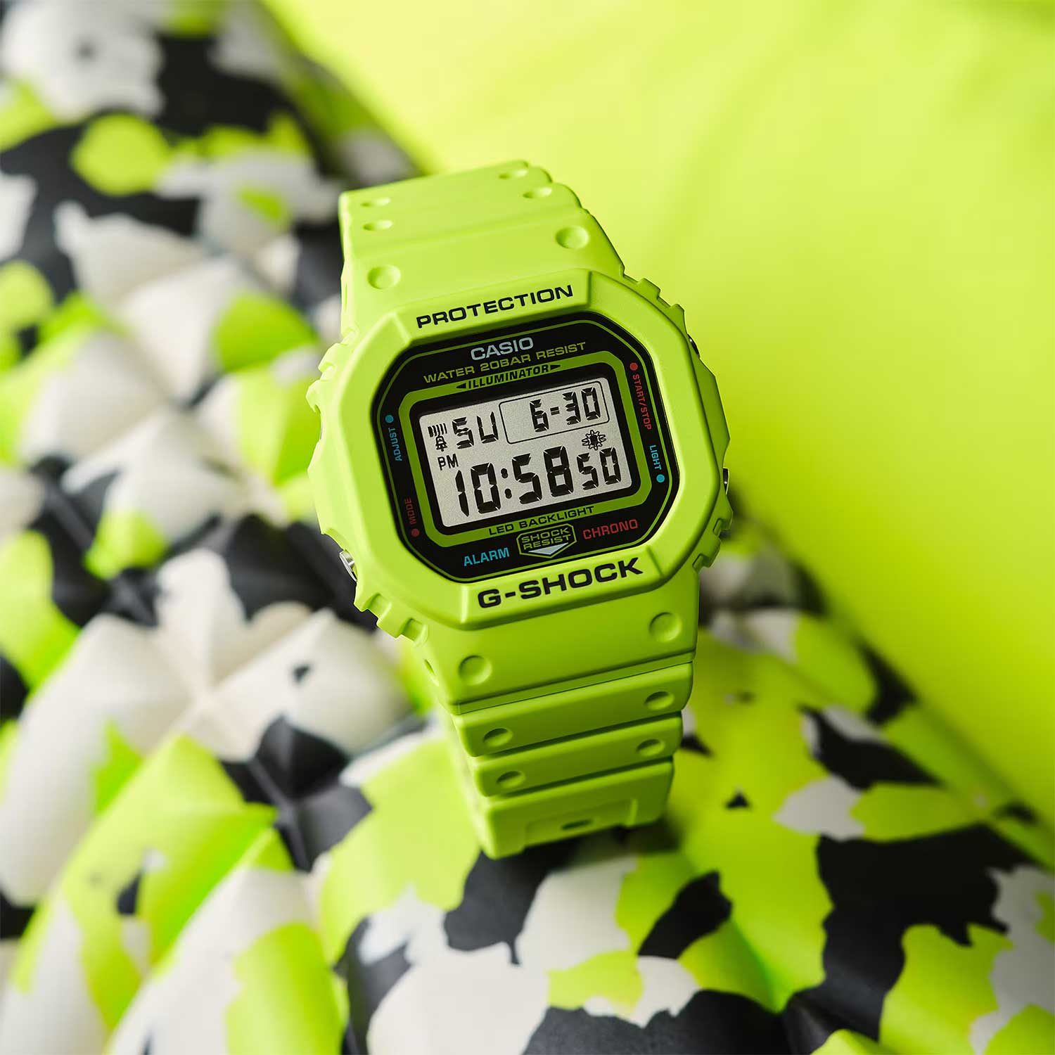Японские наручные часы CASIO G-SHOCK DW-5600EP-9