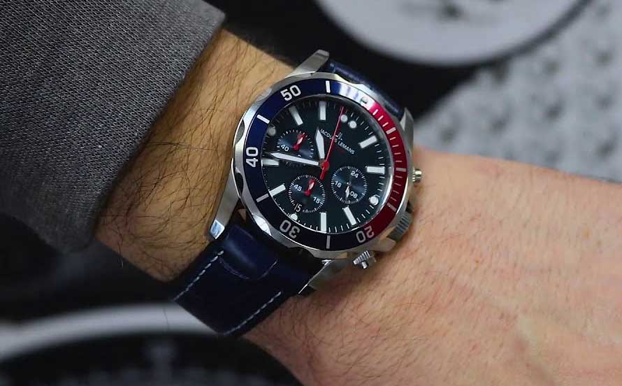 Наручные часы Jacques Lemans 1-2091B с хронографом