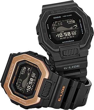Японские спортивные наручные часы Casio G-SHOCK GBX-100NS-1ER с хронографом