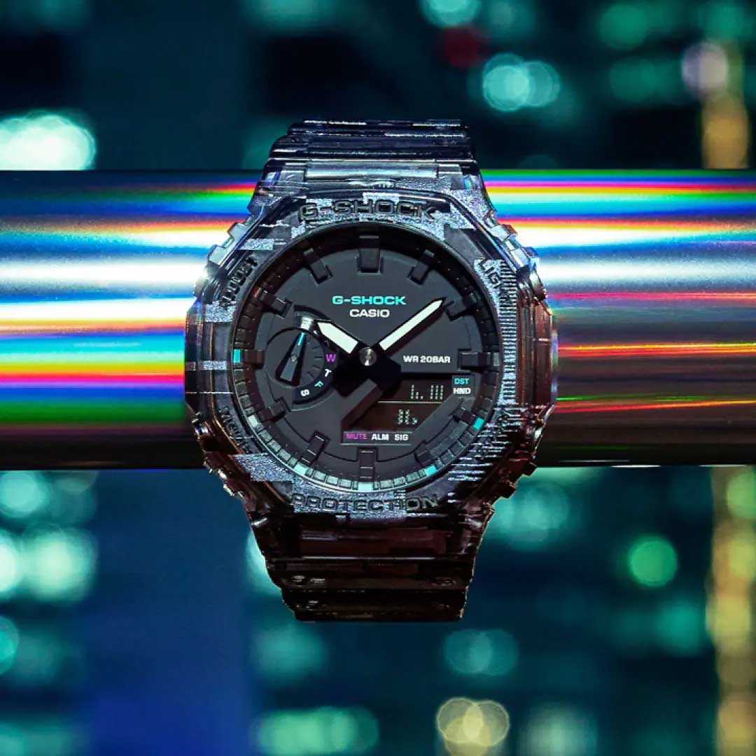Японские наручные часы Casio G-SHOCK GA-2100NN-1A с хронографом