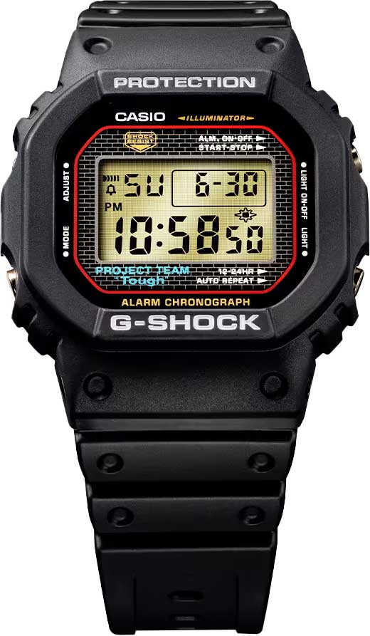 Японские наручные часы Casio G-SHOCK DW-5040PG-1 с хронографом