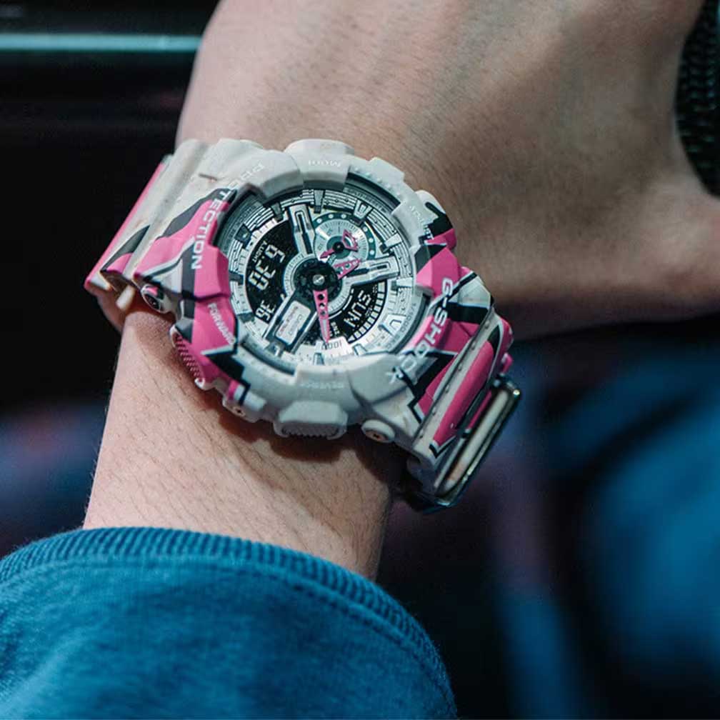 Японские наручные часы CASIO G-SHOCK GA-110SS-1A