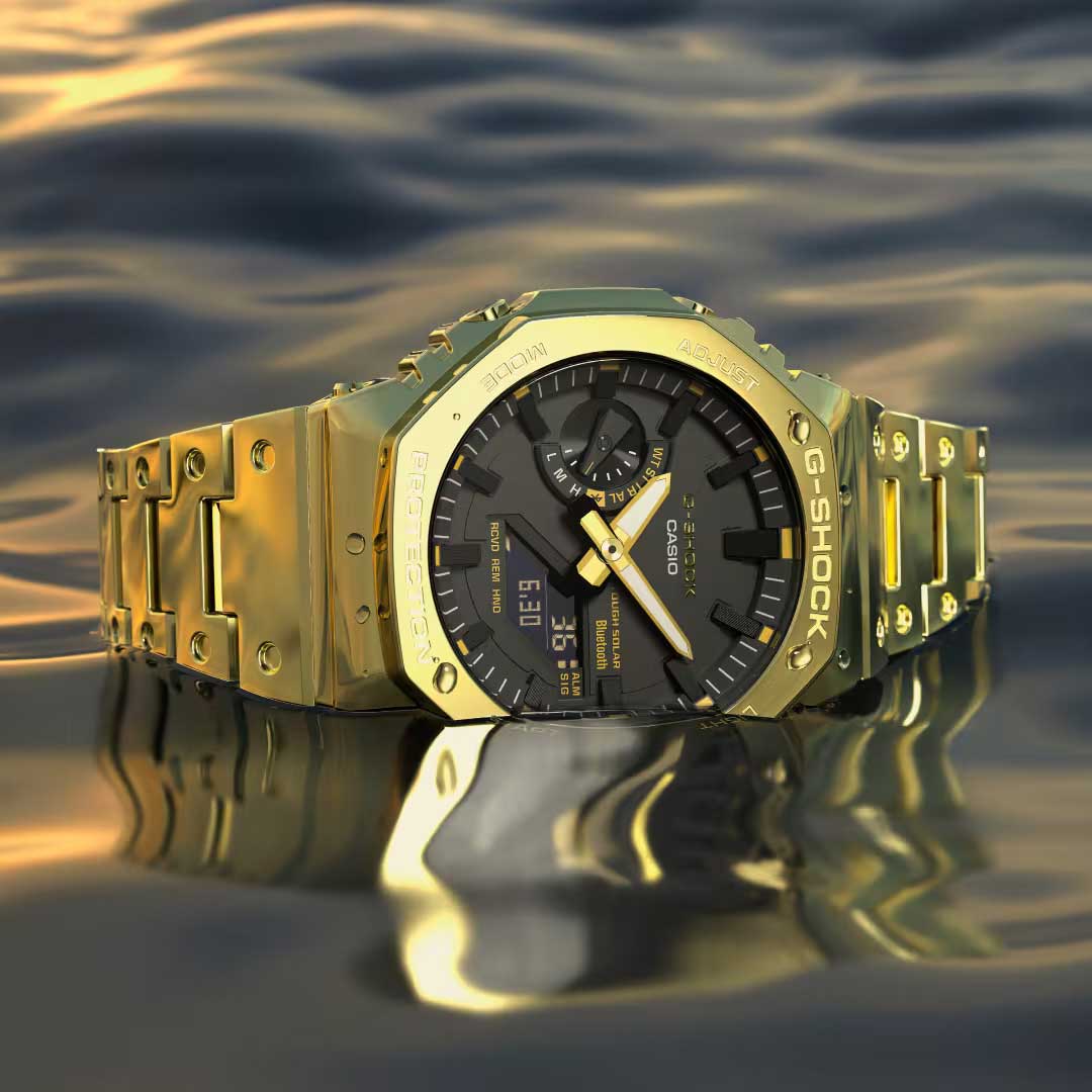 Японские наручные часы CASIO G-SHOCK GM-B2100GD-9A