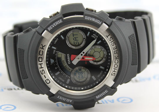 Японские наручные часы CASIO G-SHOCK AW-590-1A