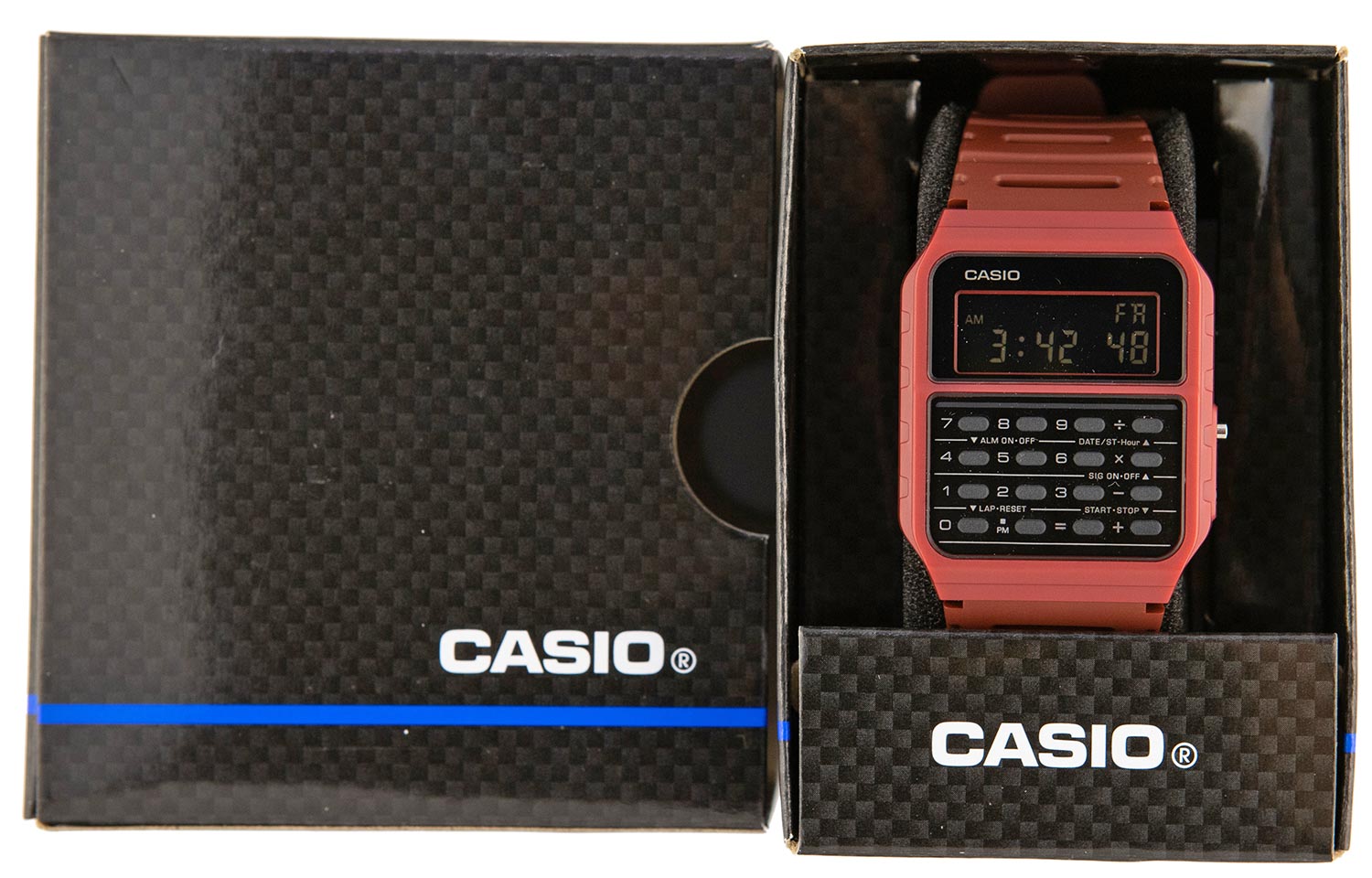 Японские наручные часы Casio Vintage CA-53WF-4BEF с хронографом