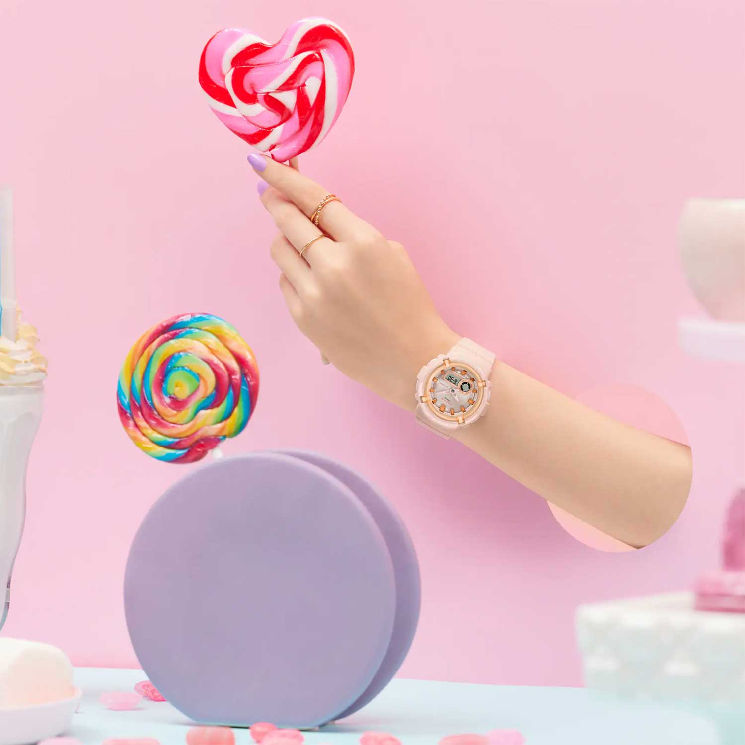 Японские наручные часы CASIO BABY-G BGA-280SW-4A