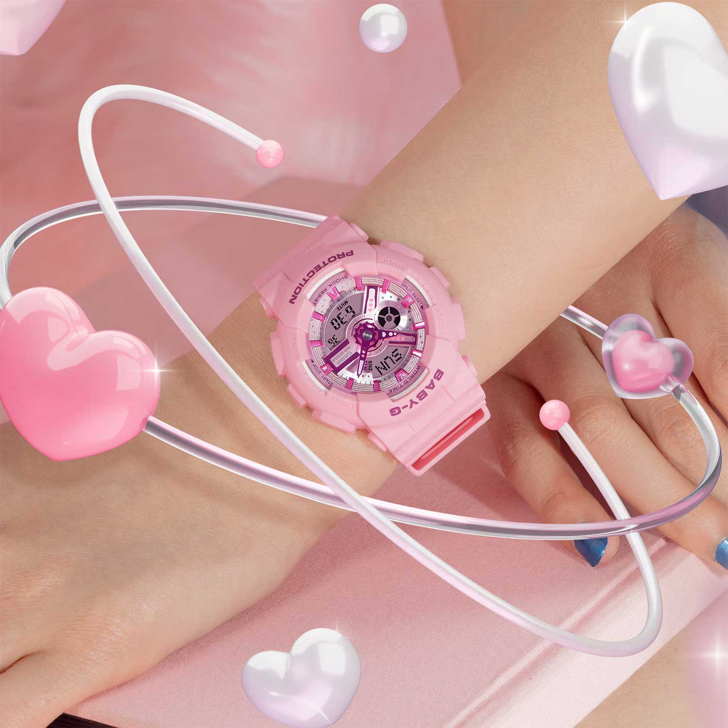 Японские наручные часы CASIO BABY-G BA-110YK-4A