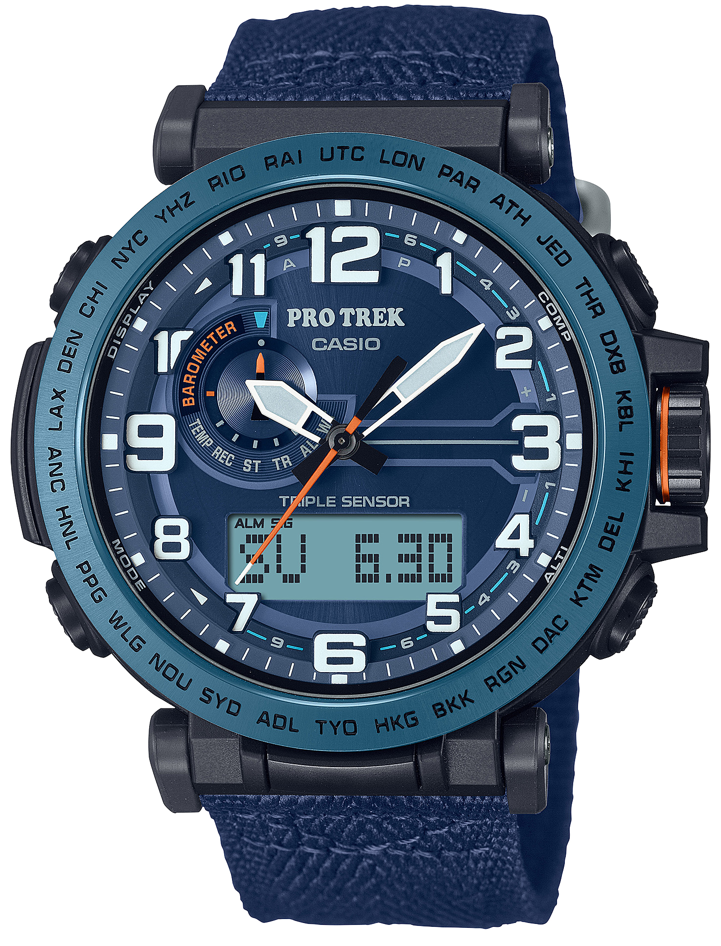 Японские наручные часы CASIO PRO TREK PRG-601YB-2