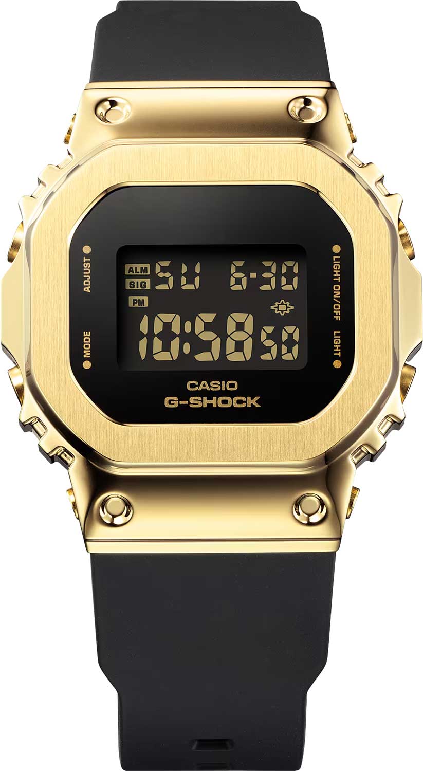 Японские наручные часы Casio G-SHOCK GM-S5600GB-1 с хронографом