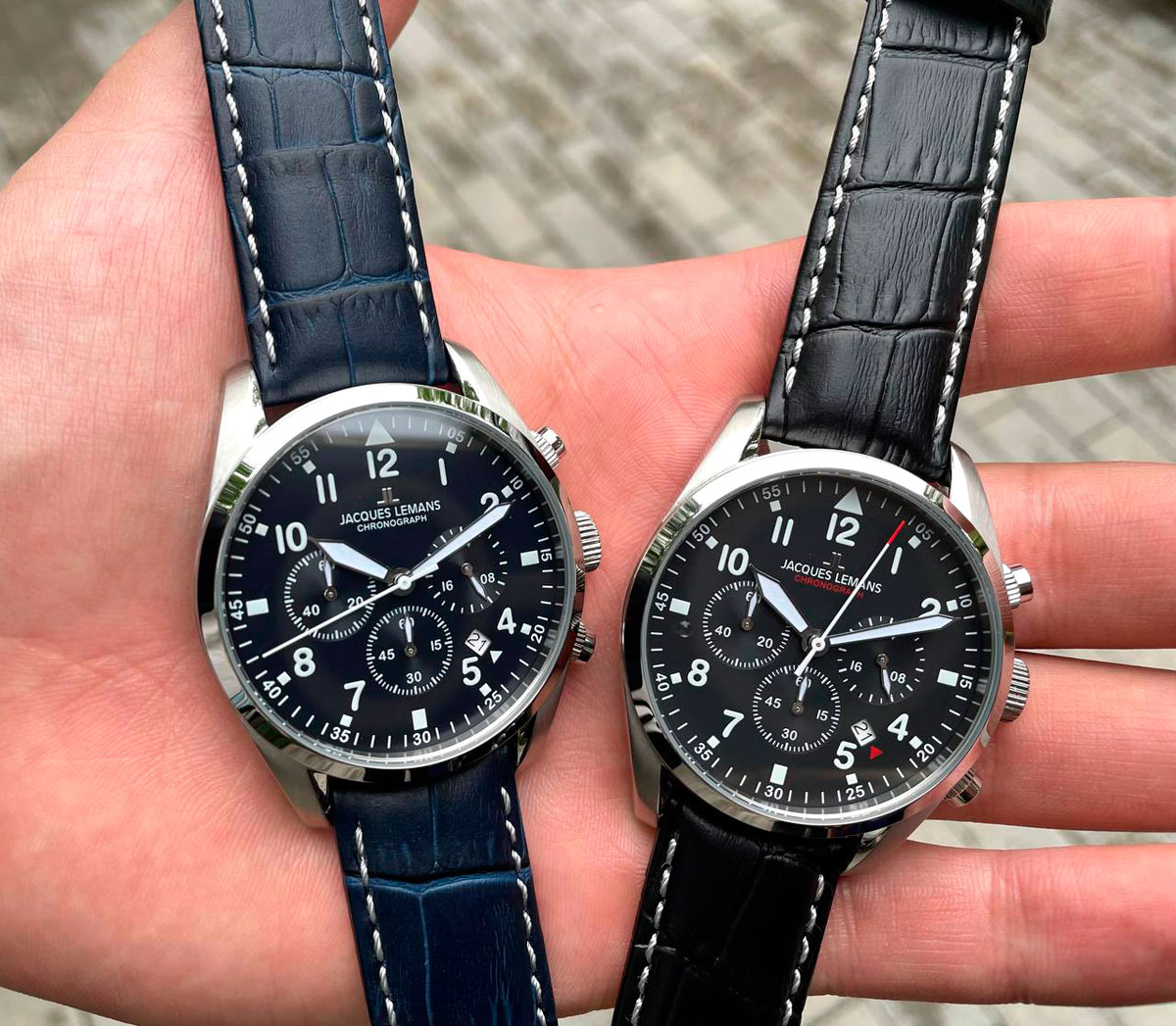 Наручные часы Jacques Lemans 42-2A с хронографом