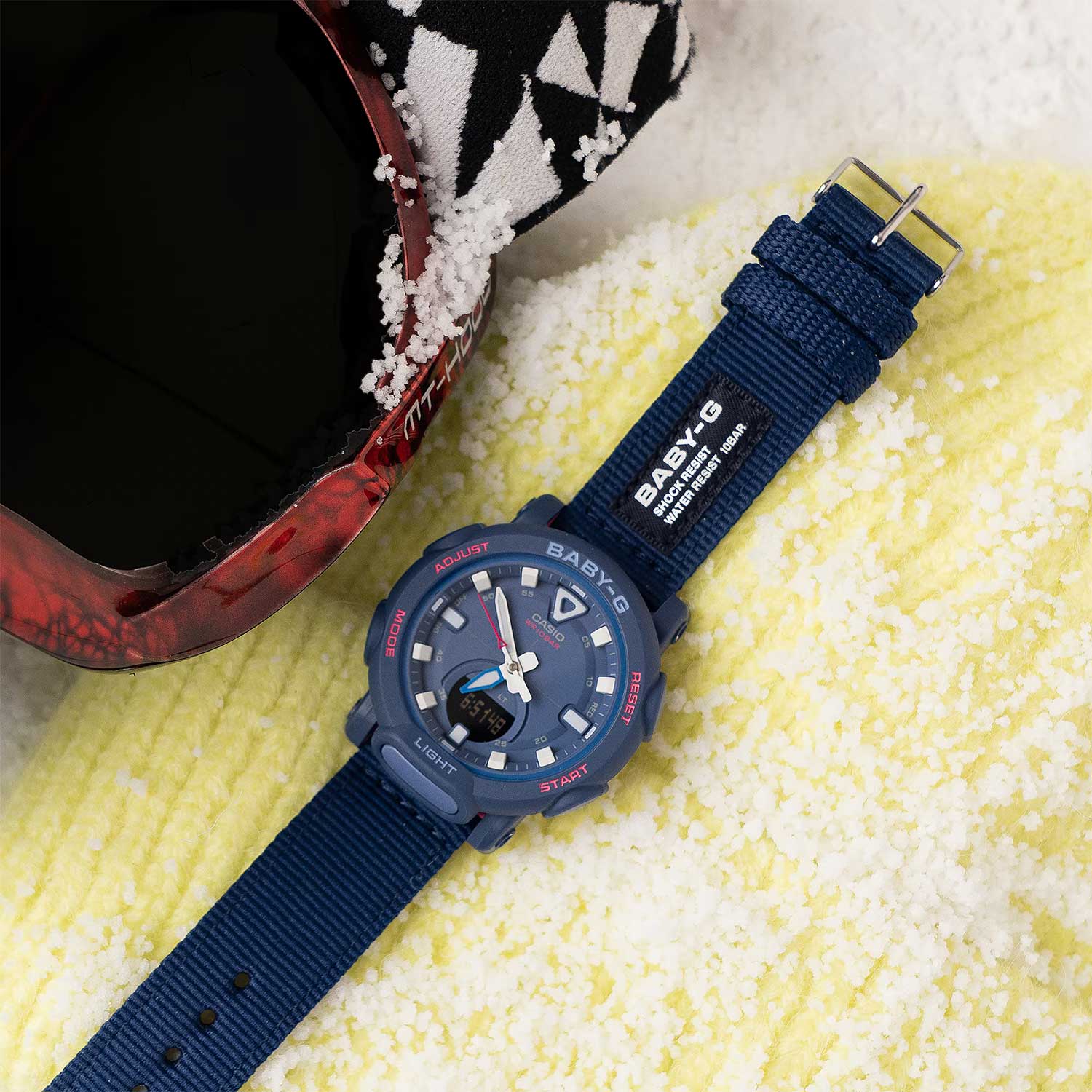 Японские наручные часы Casio Baby-G BGA-310C-2A с хронографом